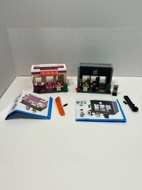 HSANHE compatible with Lego building blocks mini stores lot
